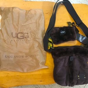 Ugg Australia Coffee Chunky Zip Purse and Wallet